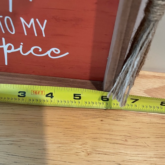 Fall//Halloween wall/decor-Wendy Bellissimo “You’re the Pumpkin to my Spice”-NWT - Picture 5 of 9